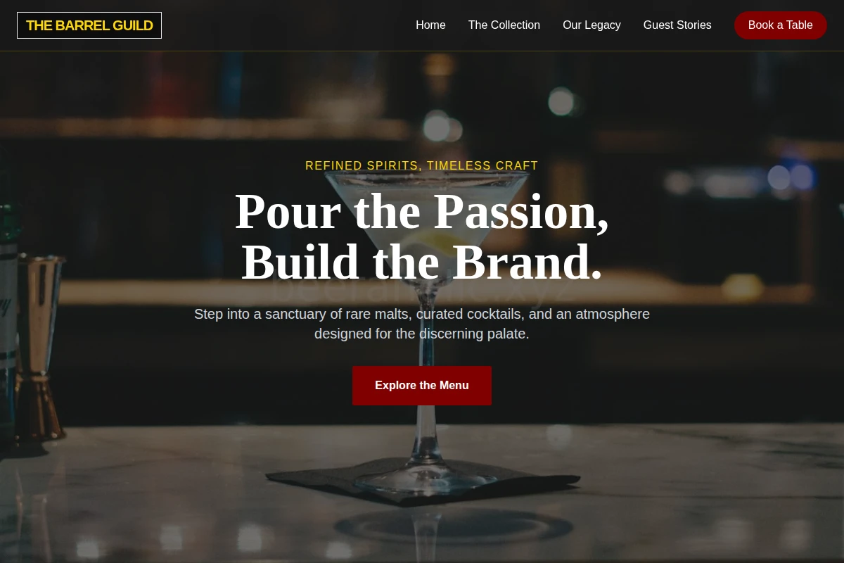 Barrel Bar