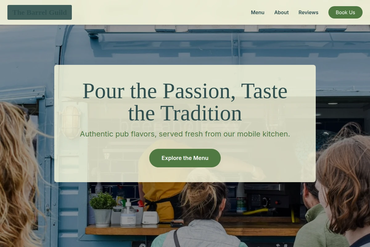 Pub Food Truck