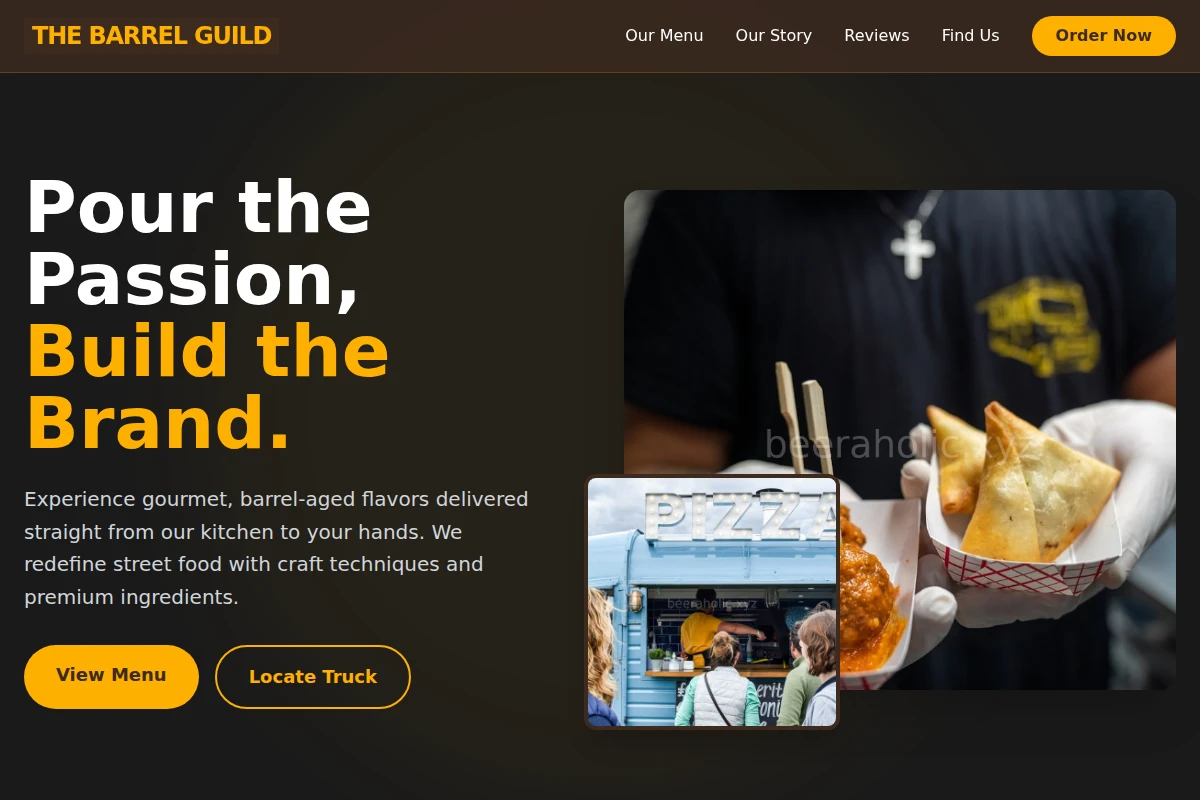 Barrel Food Truck